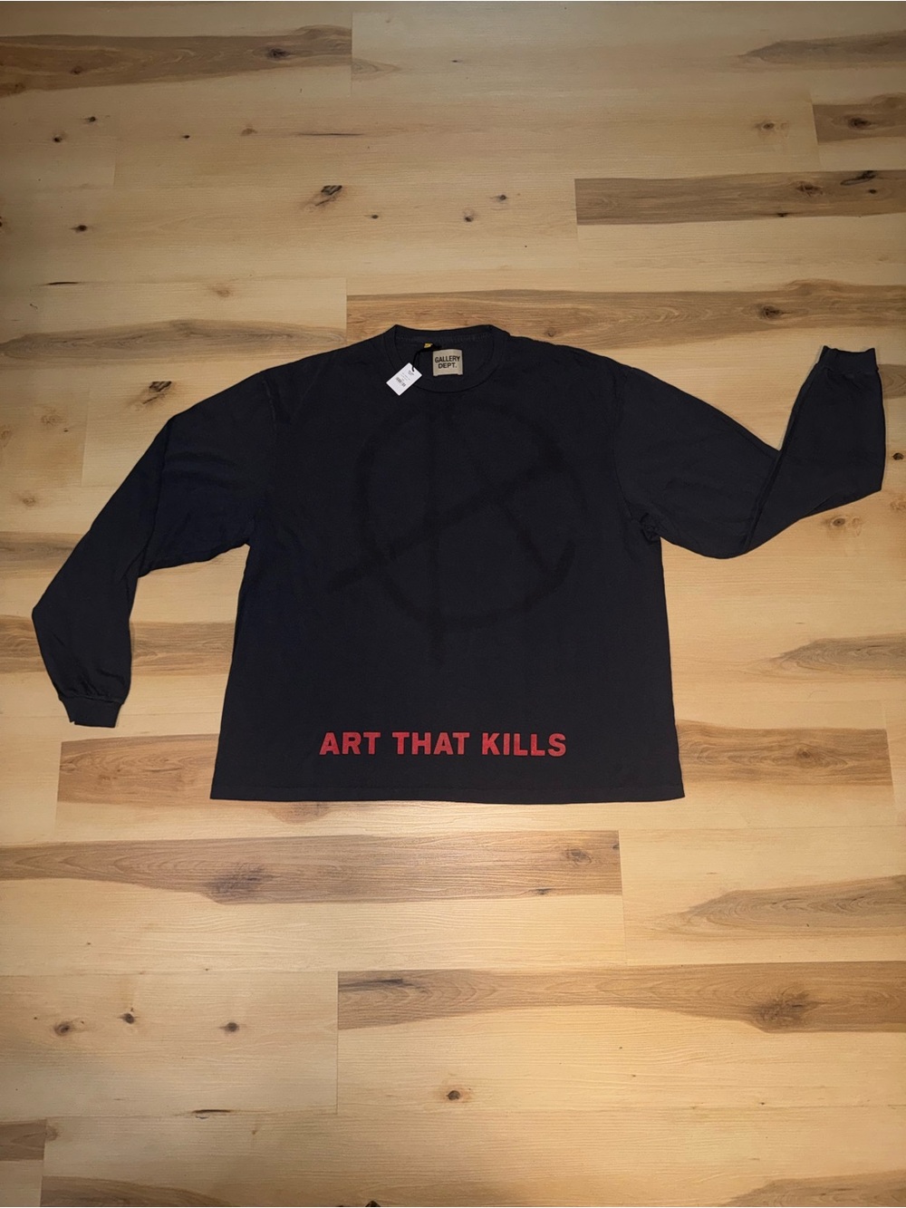Gallery Dept Black 'Art That Kills' Long Sleeve
